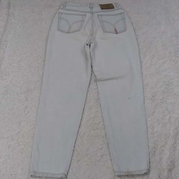 NO Excuses Junior Vintage Light Stone Wash High Rise Straight Leg Jean - Picture 10 of 13
